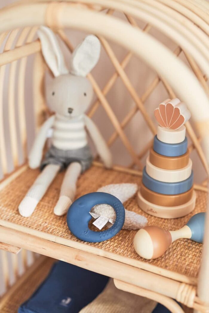 Jollein 037-001-65366 Stofftier Kuscheltier Hase Kaninchen Junge Joey grau2. – Bild 7