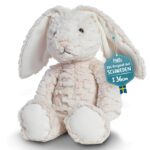 Mollis Hase Kuscheltier Baby (36cm groß) – Weiches Stofftier für Kinder & Babys –lhase